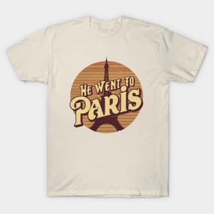 He went to Paris looking for answers T-Shirt